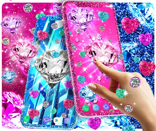 Diamond live wallpaper