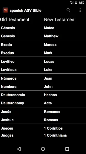Spanish English ASV Bible