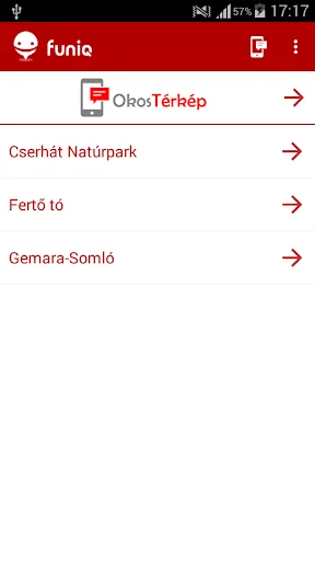 funiQ OkosTérkép