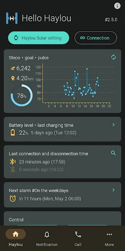 Hello Haylou Watch App