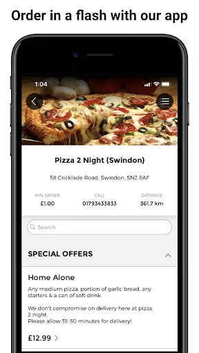 Pizza 2 Night App