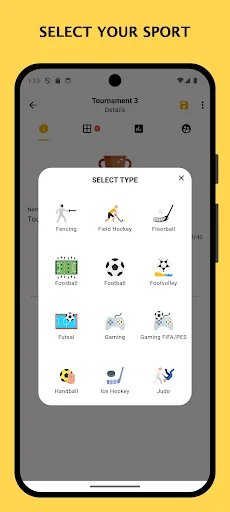 Winner - Tournament Maker App