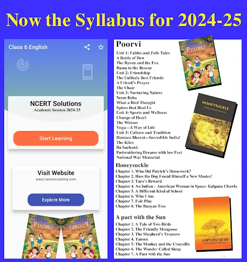 Class 6 English Guide 2025-26