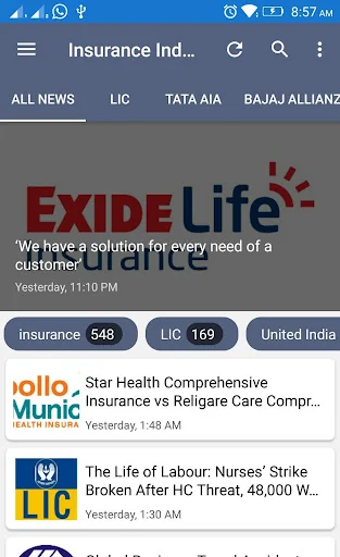 India Insurance Industry News