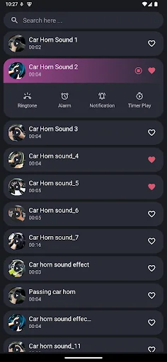 Car Horn Sounds