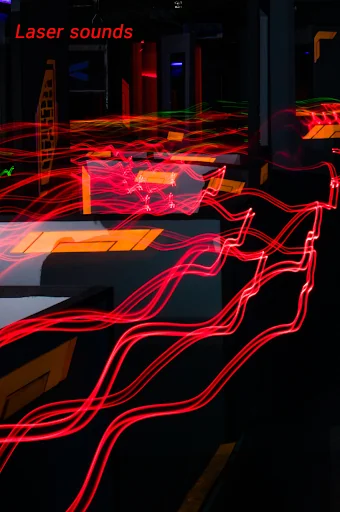 Laser sounds