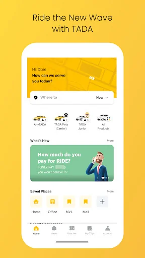 TADA - Taxi, Cab, Ride Hailing