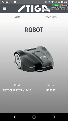 Stiga Autoclip robots.