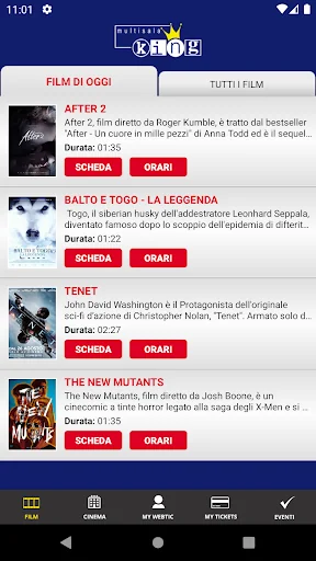 Webtic Multisala King Cinema