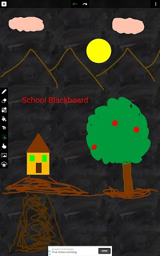 BlackBoard at School
