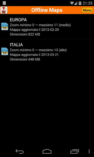 Offline Maps