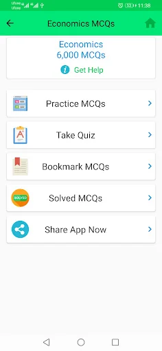 Economics MCQs Test