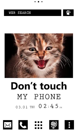 Don't Touch My Phone Theme