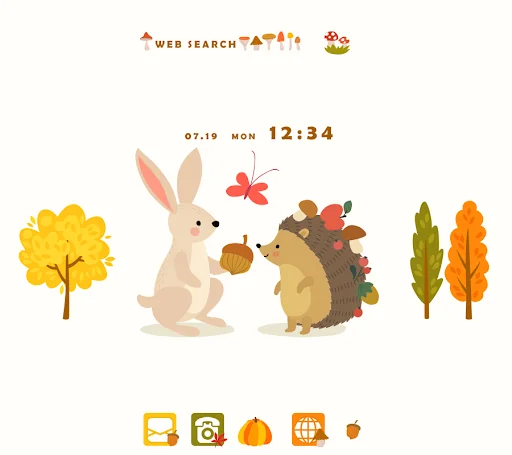 Autumn Forest Animals Theme