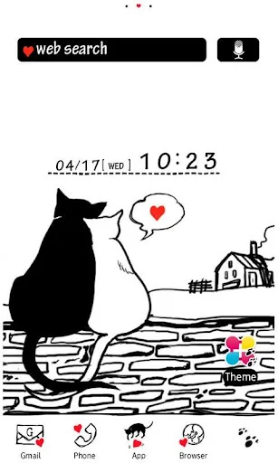Cat Wallpaper Lovers  Theme
