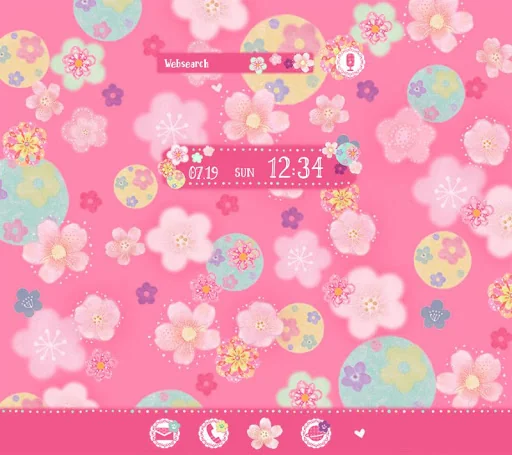 Cute Theme-Flowers and Circles