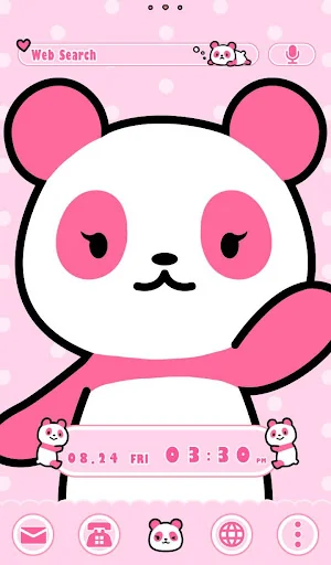 Pink Panda Theme