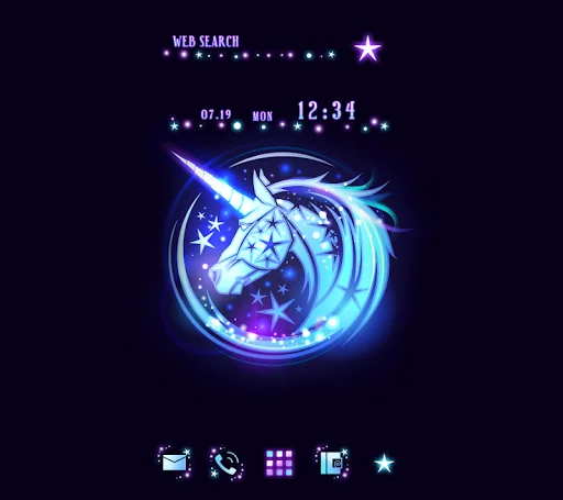 Unicorn Emblem Theme