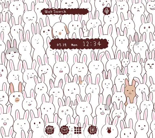 Many Rabbits Theme +HOME