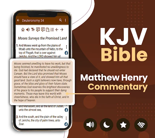 KJV Commentary Bible offline