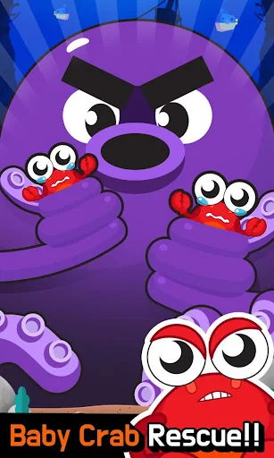 Bubble Shoot :Baby Crab Rescue