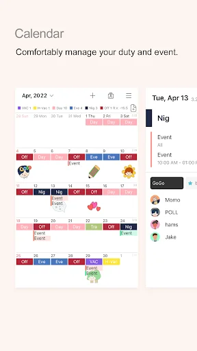 MYDUTY - Nurse Calendar&Alarm