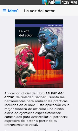 La voz del actor