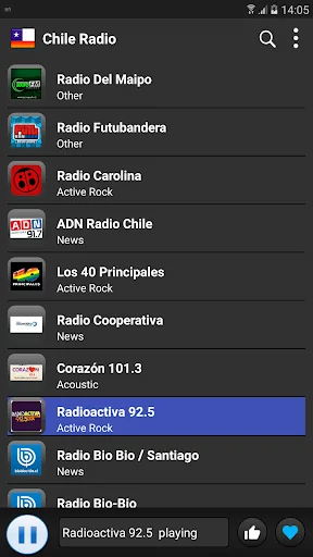 Radio Chile AM FM Online