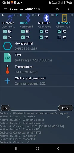 Bluetooth Commander Pro