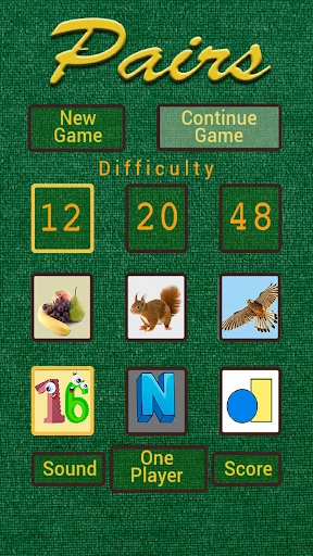 Pairs game