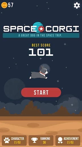 Space Corgi - Jumping Dogs