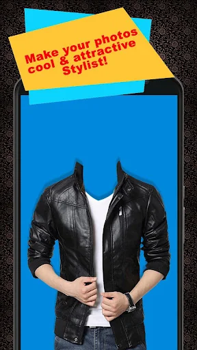 Men Jacket Photo Suit