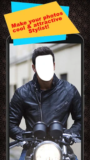 Men Moto Photo Suit