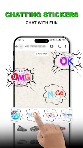 Chatting Stickers For Whatsapp