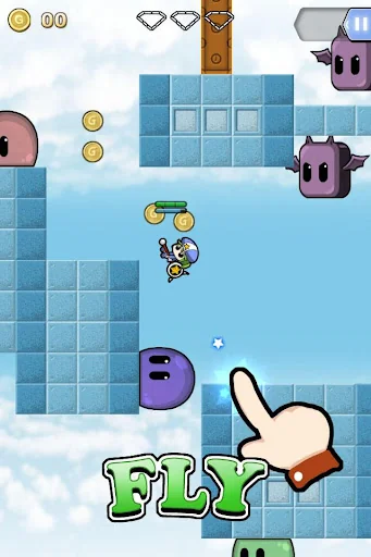 Miracle Fly - Platformer Flyin