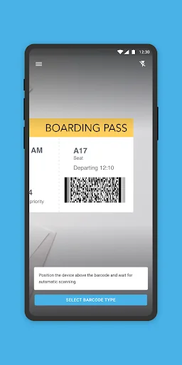 PDF417 barcode scanner