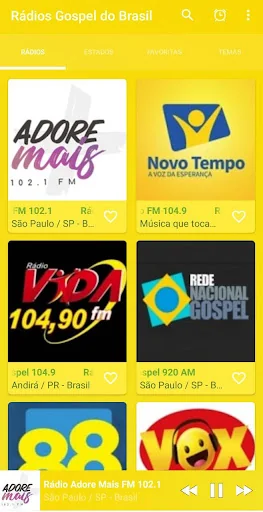 Rádios Gospel AM - FM - Web