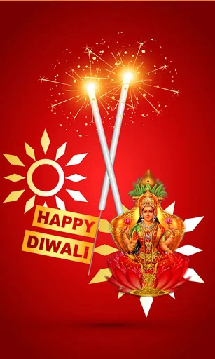 Happy Diwali Greetings Sticker