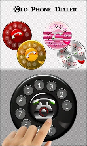 Old Phone Rotary Dialer