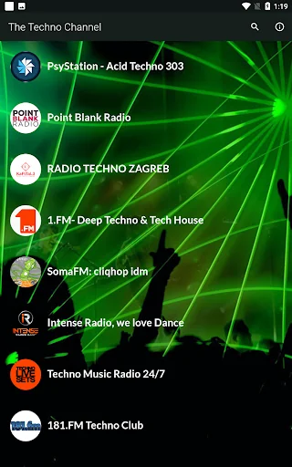 The Techno Channel - Radios