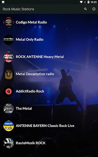 Rock Music Stations Live