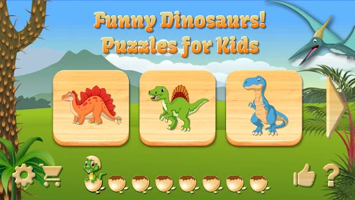 Dino Puzzle for Kids Full Game