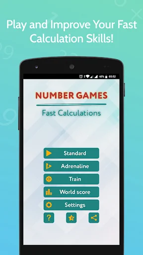 Number Games Fast Calculations