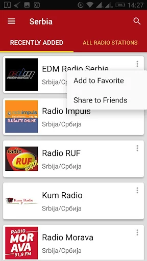 Serbia Radio Stations