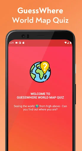 GuessWhere World Map Quiz