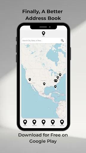 Smart Map Address Book & VCF