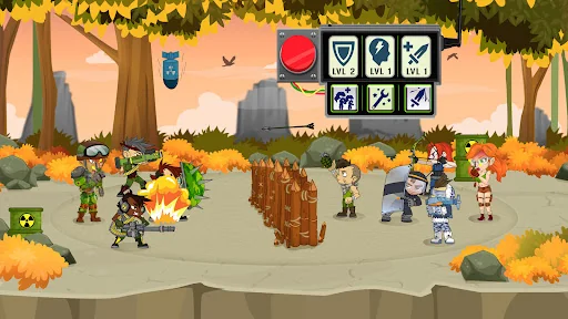 Army of soldiers : Team Battle