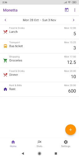 Monetta: Expense Tracker