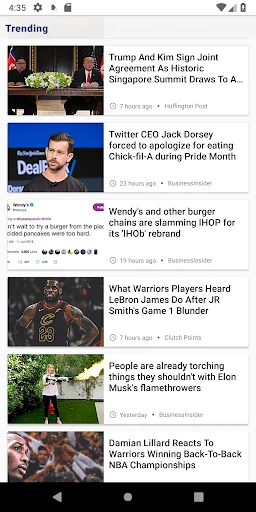 NewsDigger - Content from lead