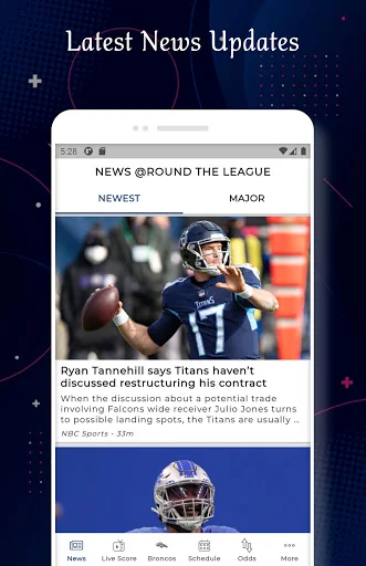 Broncos - Football Live Score